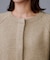 【軽アウター/ミドル丈】ウールニットコーディガン