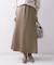 サテンナロースカート