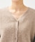 【大人な品格/ふわふわニット】フォックスカシミヤ2WAYカーディガン