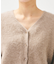 【大人な品格/ふわふわニット】フォックスカシミヤ2WAYカーディガン