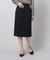 【軽くて快適！】ウール混 ストレッチタイトスカート