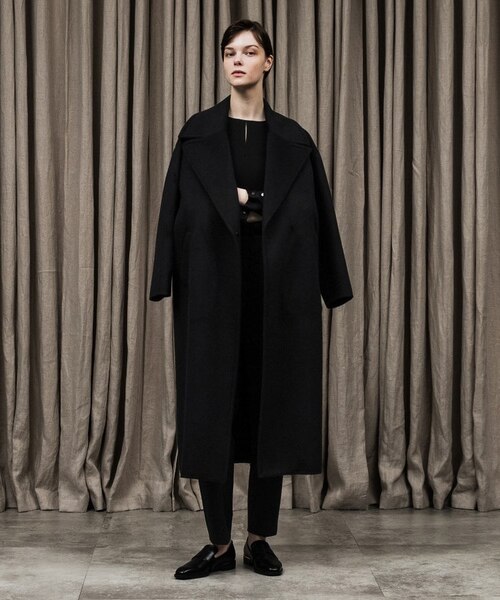 美品 カシミヤ 100% Mサイズ リバーコート PUBLIC TOKYO（パブリックトウキョウ） ステンカラーコート コート