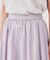 【ふわり軽やか/ウエスト後ろゴム仕様】シアーフレアスカート