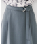 【通勤/キレイめ/軽い素材感】ストレッチフレアタックスカート