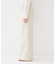 コットンライク ワイドストレートパンツ