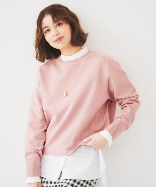 オンオフ使える】ドルマンスリーブ ニットプルオーバー｜アンタイトル