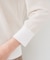 【配色カラー/アンサンブル可能】きれいめ七分袖ニット