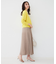 【アンサンブル可能/洗える】リネン混ベーシックプルオーバー
