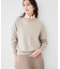 【アンサンブル可能/洗える】リネン混ベーシックプルオーバー