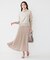 【アンサンブル可能/洗える】リネン混ベーシックプルオーバー