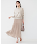 【アンサンブル可能/洗える】リネン混ベーシックプルオーバー