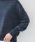【アンサンブル可能/洗える】リネン混ベーシックプルオーバー