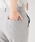 【セットアップ可能】リネンライク テーパードパンツ