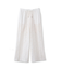 【セットアップ可能/トレンド】クロシェ風レースワイドパンツ