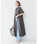 【コットン100／前開き／夏ワンピ】ロングシャツワンピース