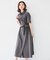 【コットン100／前開き／夏ワンピ】ロングシャツワンピース
