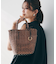 メタリックメッシュトート