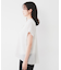 【洗える/スキッパー】フレンチスリーブシアーブラウス