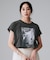 【コットン100/プリントロゴ】フォトTシャツ