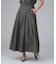 【後ろウエストゴム/セットアップ可/】ファブリカタックスカート