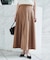 【後ろウエストゴム/セットアップ可/】ファブリカタックスカート