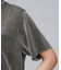 【洗える】ラメシアーTシャツ