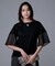 【コットン100/Tシャツ/フレア袖】シアースリーブ プルオーバー