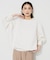 【upper hights】THE BROOKE 3D プルオーバーカットソー