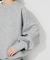 【upper hights】THE BROOKE 3D プルオーバーカットソー