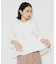 【TORRAZZO DONNA】ニット×ファブリックティアードブラウス