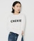 【CHIGNON】CHERIE シンプルロゴTシャツ