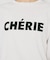 【CHIGNON】CHERIE シンプルロゴTシャツ
