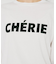 【CHIGNON】CHERIE シンプルロゴTシャツ