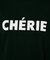 【CHIGNON】CHERIE シンプルロゴTシャツ