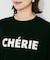 【CHIGNON】CHERIE シンプルロゴTシャツ