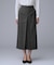 【ミディ丈/シーズンレス/ウエスト後ろゴム】シルクネップツイード ナロースカート