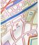 【manipuri】65×65正方形 コラージュサムウェア シルクスカーフ