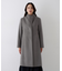 【きれいめ/スタイリッシュ】2WAYスタンドカラーロングコート