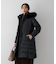 【はっ水機能/フード取り外し可/防寒】ロングダウンコート
