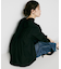 【TORRAZZO DONNA】ニット×ファブリック ハイブリッドブラウス