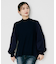 【TORRAZZO DONNA】ニット×ファブリック ハイブリッドブラウス