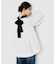 【TORRAZZO DONNA】ニット×ファブリック ハイブリッドブラウス