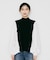 【TORRAZZO DONNA】ニット×ファブリック ハイブリッドブラウス