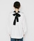 【TORRAZZO DONNA】ニット×ファブリック ハイブリッドブラウス
