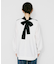 【TORRAZZO DONNA】ニット×ファブリック ハイブリッドブラウス
