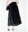 【洗える/セレモニーにも/後ろウエストゴム】ロングスカート
