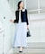 【洗える/セレモニーにも/後ろウエストゴム】ロングスカート