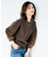 【TORRAZZO DONNA】ファースリーブ2wayプルオーバー