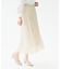 シャイニープリーツスカート