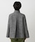 【スタンドカラー/オンオフ使える】クラシカルツイードコート